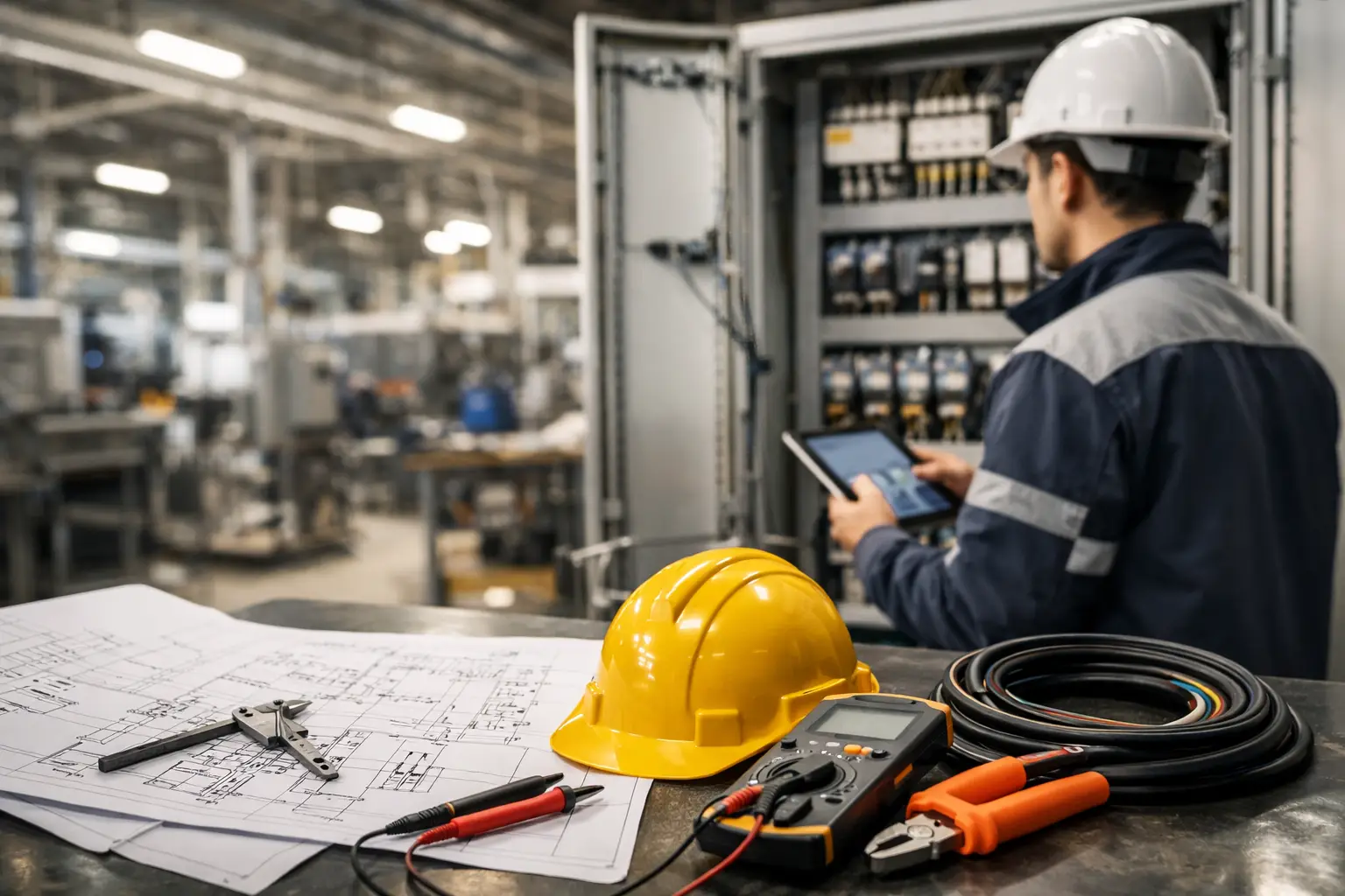 Como dimensionar infraestrutura elétrica industrial