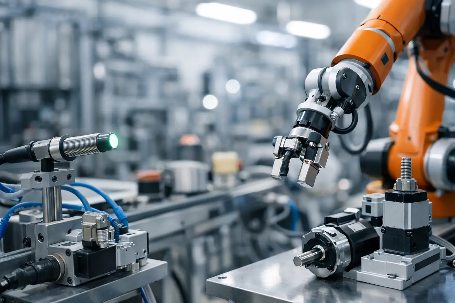 Integração de sensores e atuadores industriais