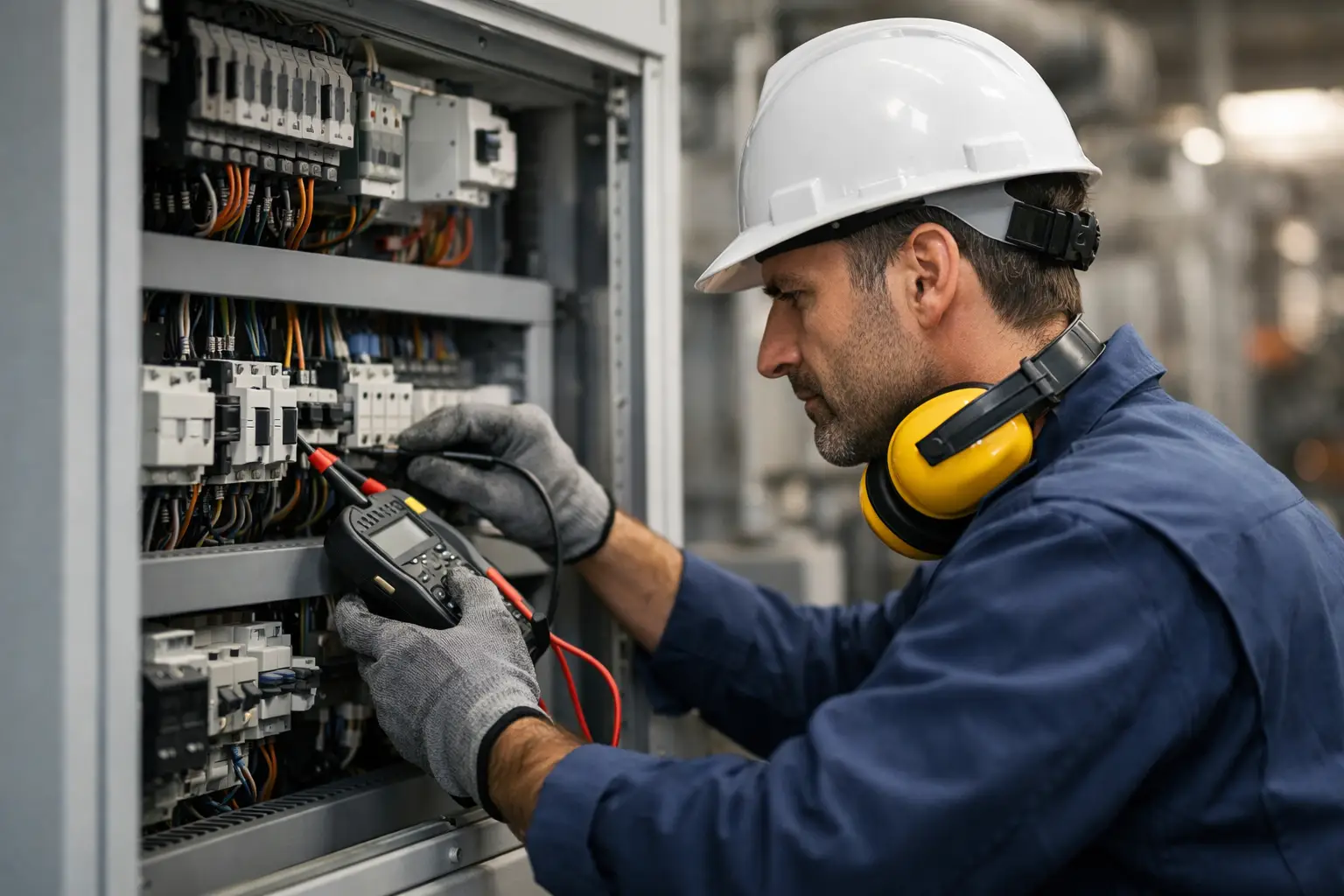 Manutenção elétrica industrial preventiva